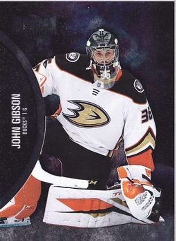 John Gibson 2021 Metal Universe #4 Base RAW