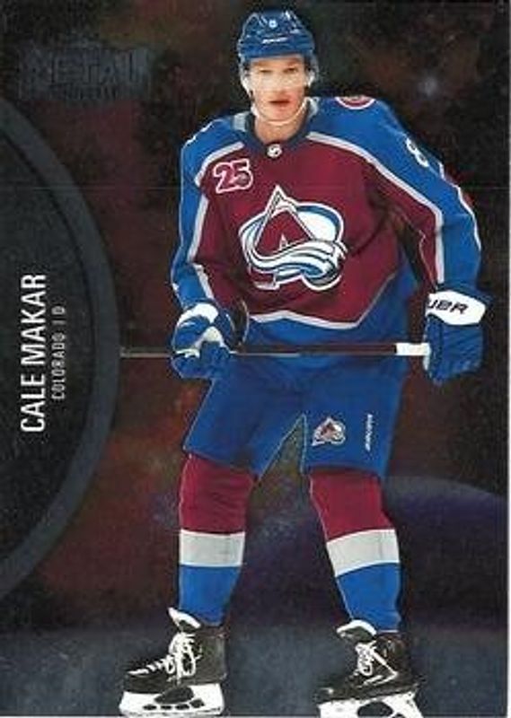 Cale Makar 2021 Metal Universe #45 Base RAW