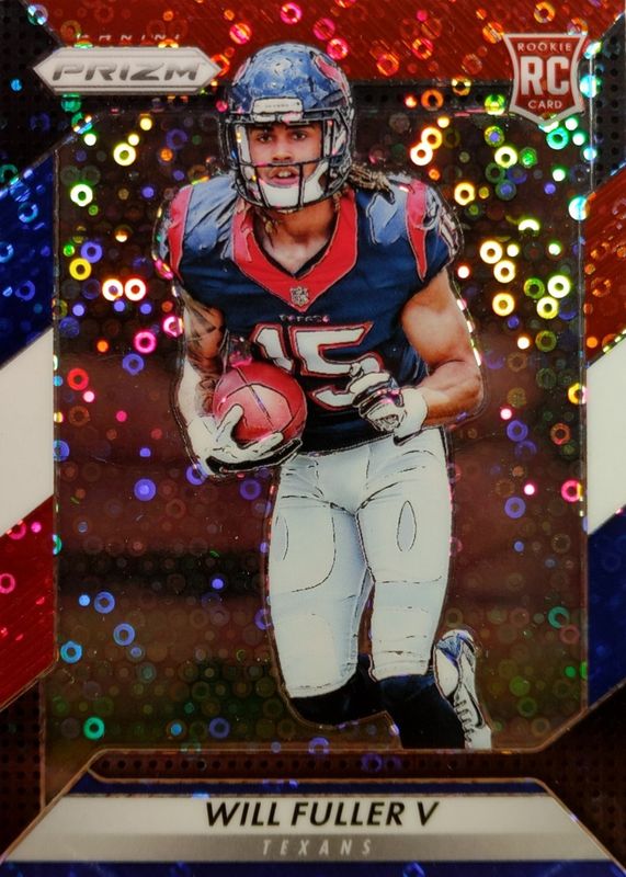 2016 Prizm #268 Red White Blue Disco