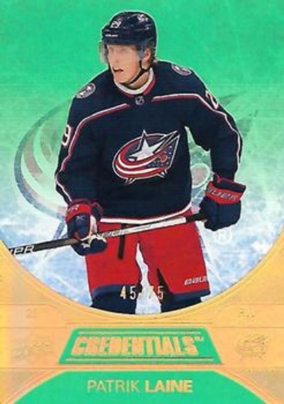 2021 Upper Deck Credentials #47 Neon Green /75