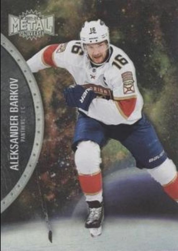 Aleksander Barkov 2021 Metal Universe #32 Spectrum RAW
