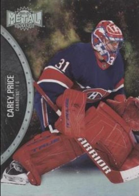 Carey Price 2021 Metal Universe #145 Spectrum RAW