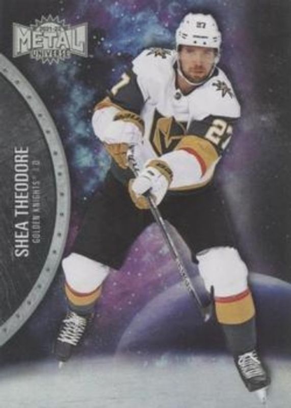 Shea Theodore 2021 Metal Universe #54 Spectrum RAW