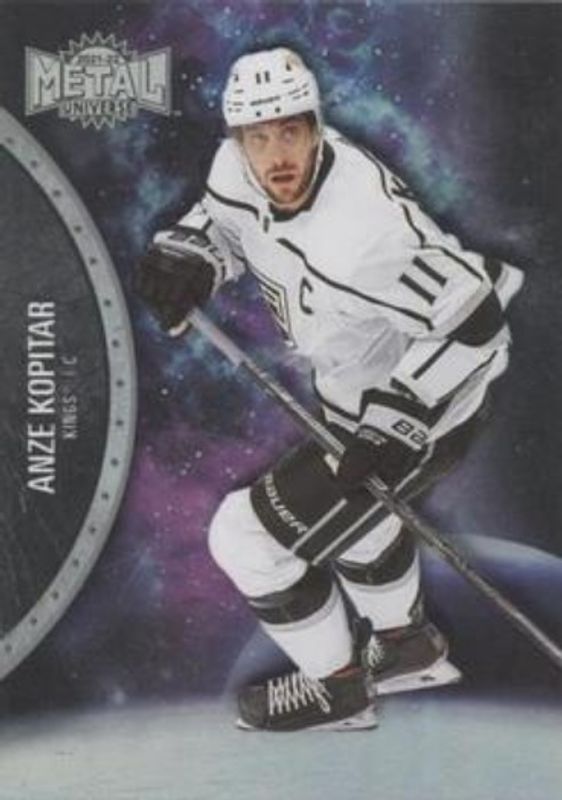 Anze Kopitar 2021 Metal Universe #13 Spectrum RAW