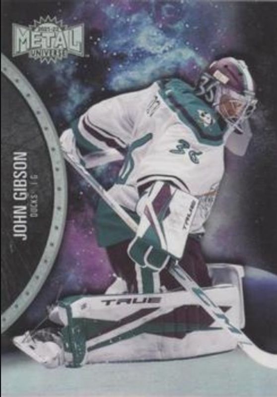 John Gibson 2021 Metal Universe #106 Spectrum RAW