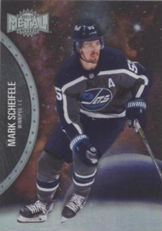 Mark Scheifele 2021 Metal Universe #124 Spectrum RAW