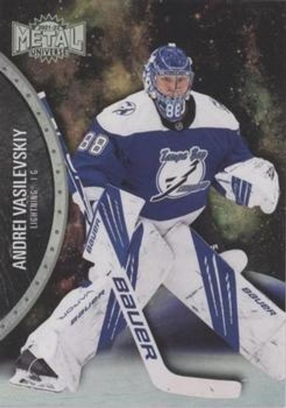 Andrei Vasilevskiy 2021 Metal Universe #131 Spectrum RAW