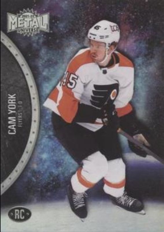 Cam York 2021 Metal Universe #182 Spectrum Rookie RAW