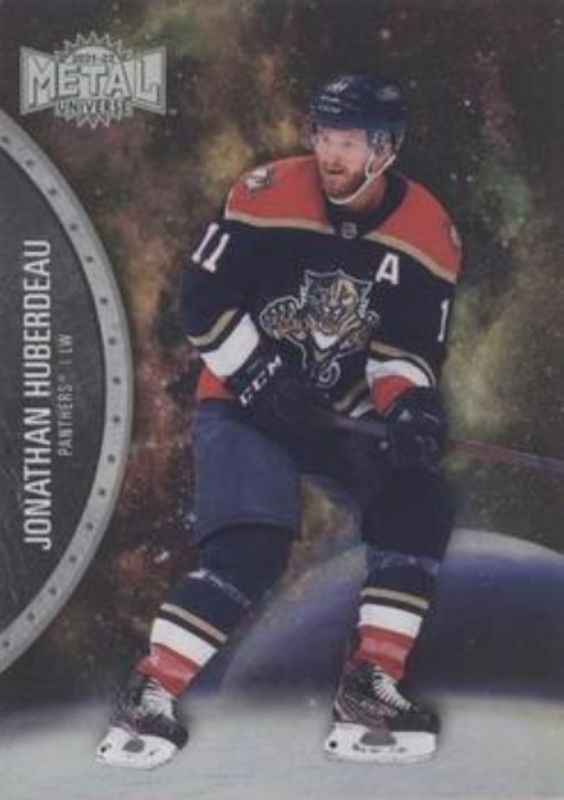 Jonathan Huberdeau 2021 Metal Universe #138 Spectrum RAW