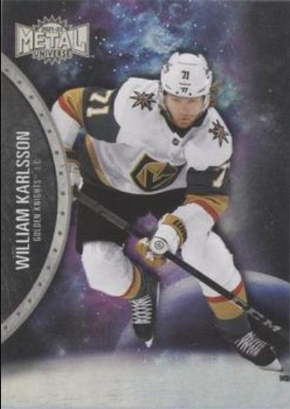 William Karlsson 2021 Metal Universe #64 Spectrum RAW