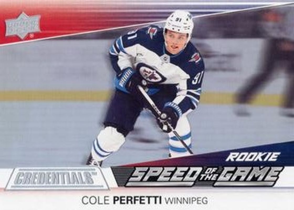 2021 Upper Deck Credentials #SGR16 Speed of the Game Rookies