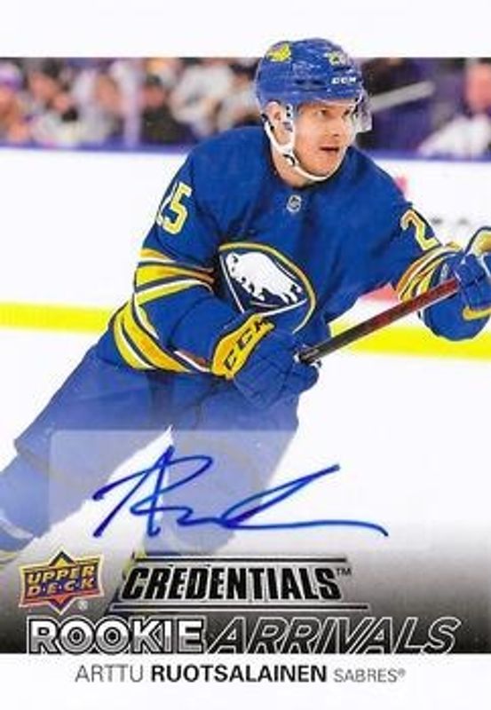2021 Upper Deck Credentials #RA-41 Rookie Arrivals Autographs