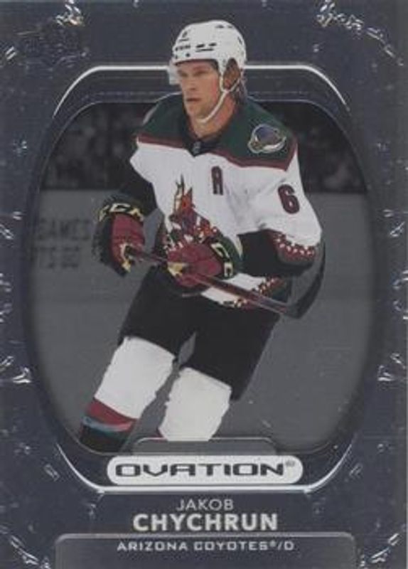 Jakob Chychrun 2021 Upper Deck Ovation #13 Silver Foil RAW