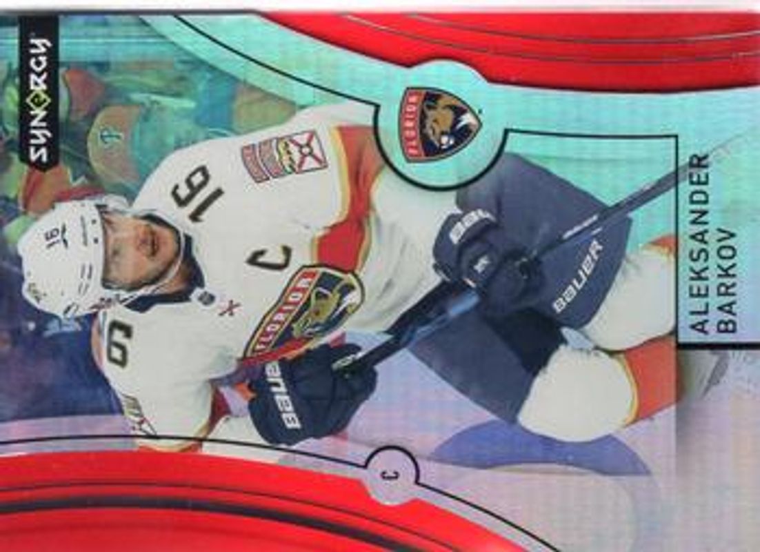 Aleksander Barkov 2021 Upper Deck Synergy #21 Red Codes RAW