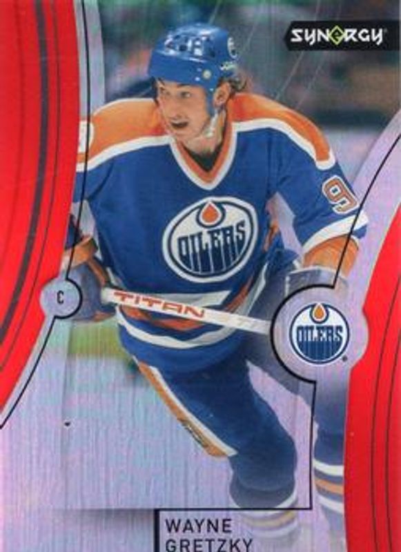 Wayne Gretzky 2021 Upper Deck Synergy #70 Red Codes RAW