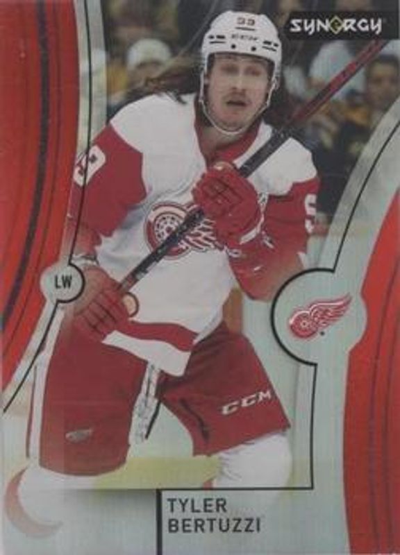 Tyler Bertuzzi 2021 Upper Deck Synergy #20 Red Codes RAW