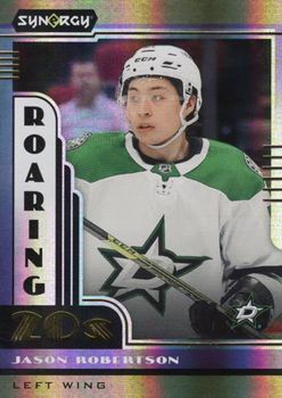 Jason Robertson 2021 Upper Deck Synergy #R20-15 Roaring 20s RAW