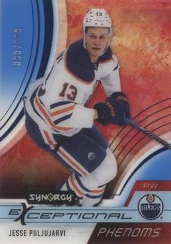 2021 Upper Deck Synergy #EP-JP Exceptional Phenoms - Blue /299