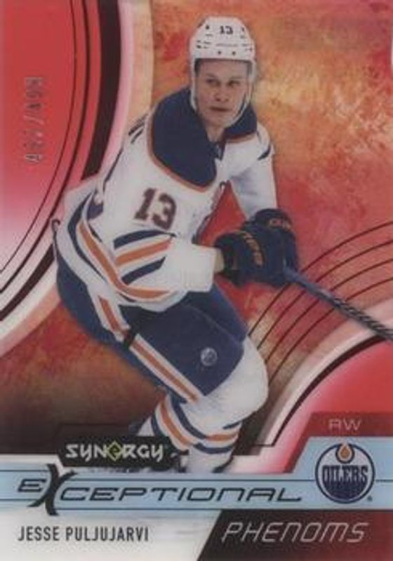 2021 Upper Deck Synergy #EP-JP Exceptional Phenoms - Red /499