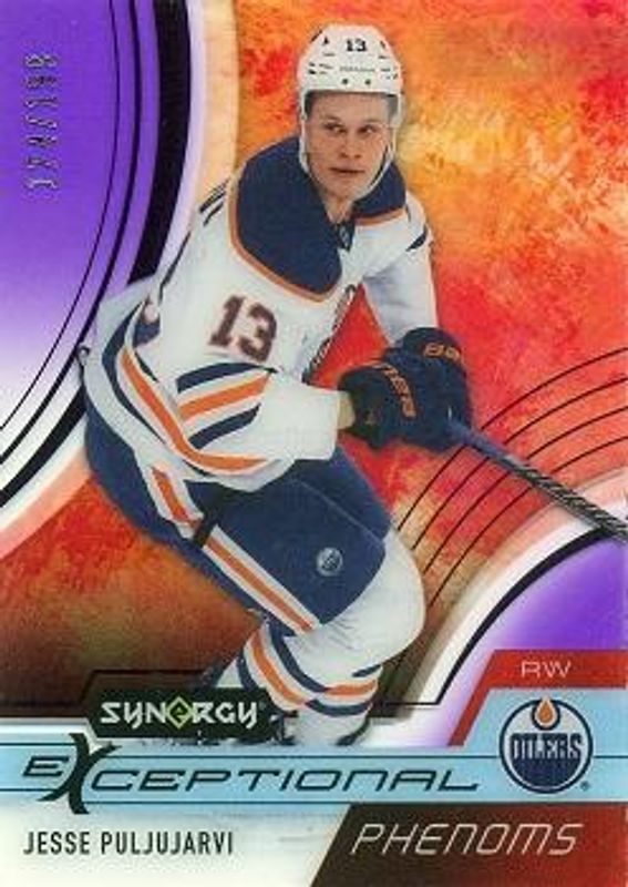2021 Upper Deck Synergy #EP-JP Exceptional Phenoms - Purple /199