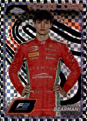 2024 Topps Chrome Formula 1 #21 Checker Flag Refractor