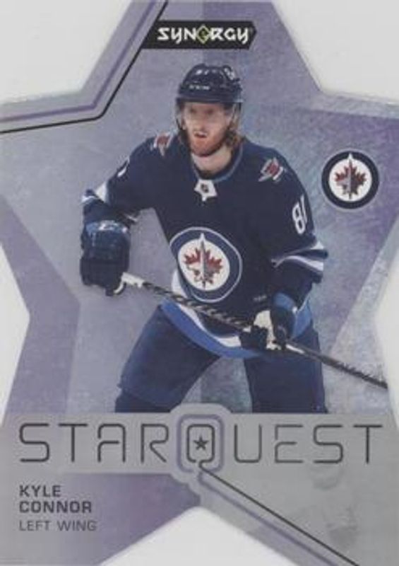 Kyle Connor 2021 Upper Deck Synergy #SQ-15 Star Quest RAW