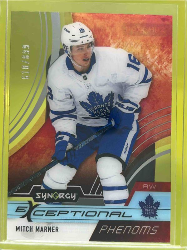 Mitch Marner 2021 Upper Deck Synergy #EP-MM Exceptional Phenoms /899 RAW