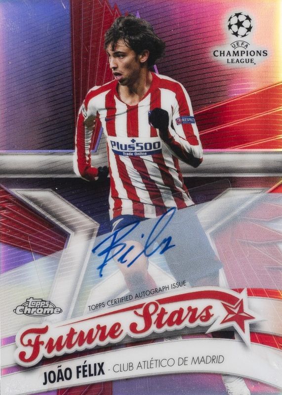 2019 Topps Chrome UEFA Champions League #FS-AD Future Stars Autographs /50