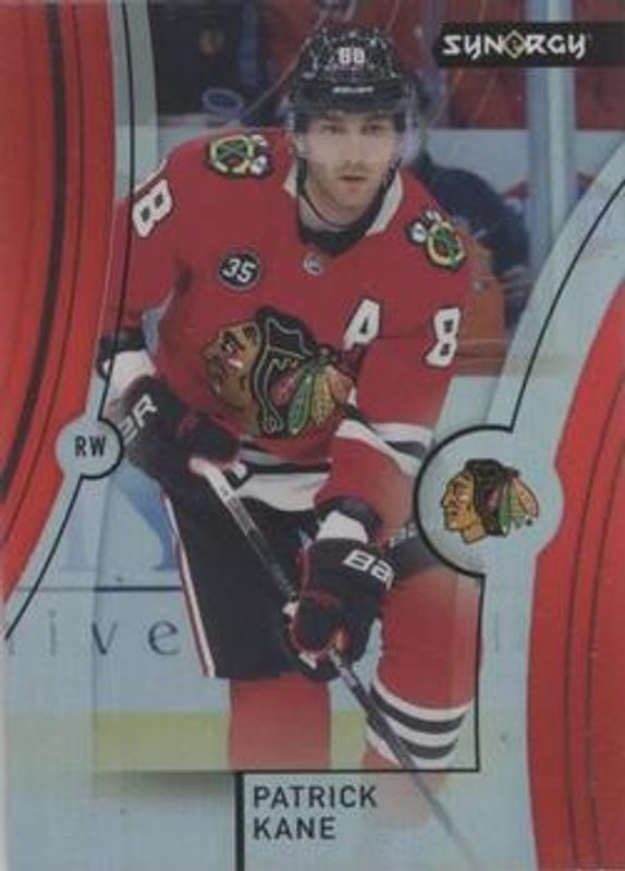 Patrick Kane 2021 Upper Deck Synergy #47 Red RAW