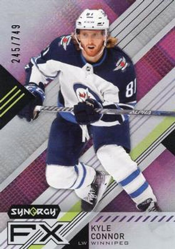 Kyle Connor 2021 Upper Deck Synergy #FX-KC Synergy FX /749 RAW
