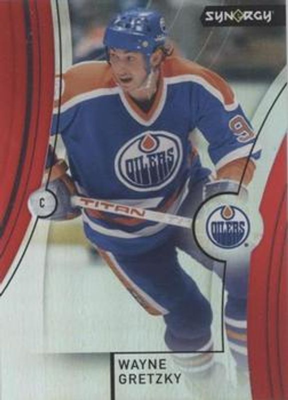 Wayne Gretzky 2021 Upper Deck Synergy #70 Red RAW