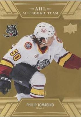 2021 Upper Deck AHL #R-6 AHL All Rookie Team - Gold /25