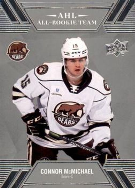 Connor McMichael 2021 Upper Deck AHL #R-5 AHL All Rookie Team RAW