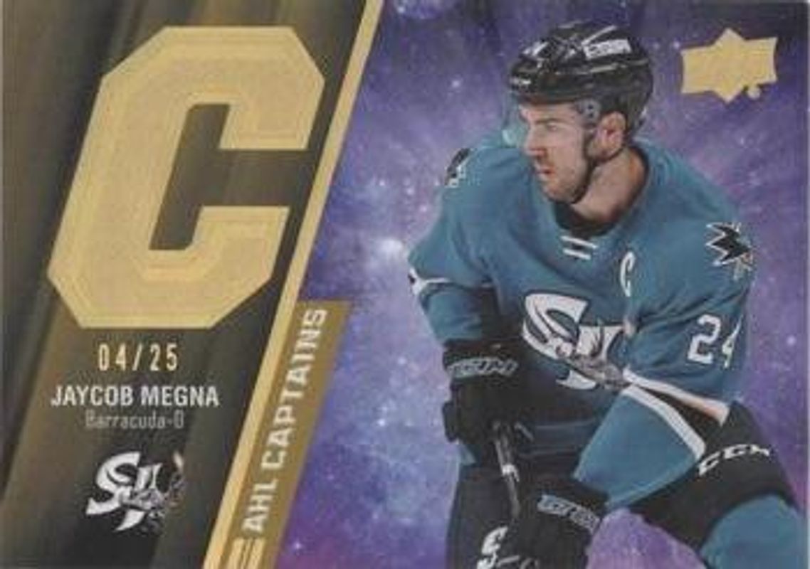 2021 Upper Deck AHL #L-6 Captains - Gold /25