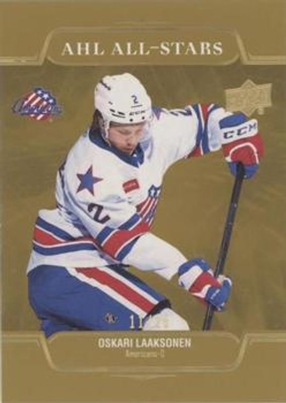 2021 Upper Deck AHL #AS-8 AHL All Stars - Gold /25