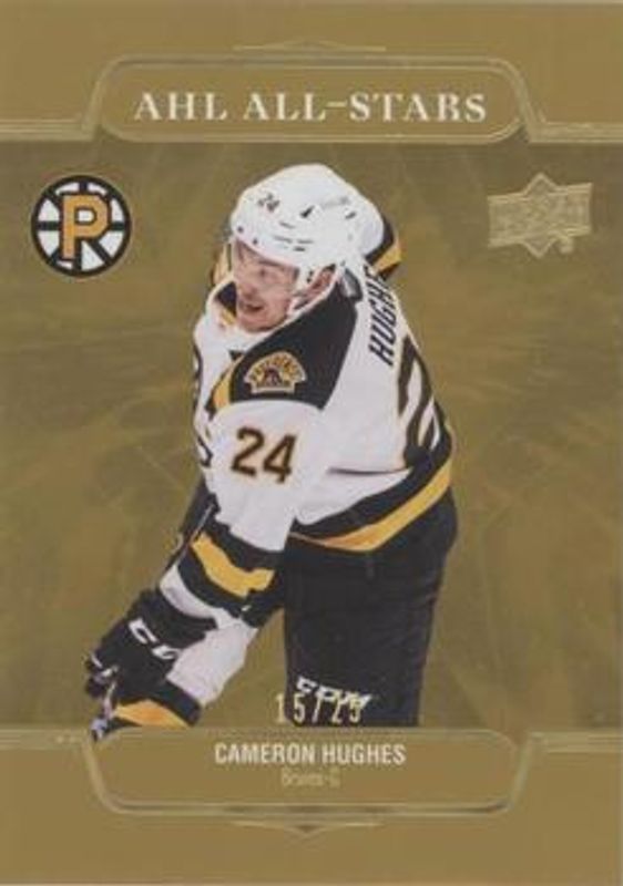 2021 Upper Deck AHL #AS-5 AHL All Stars - Gold /25