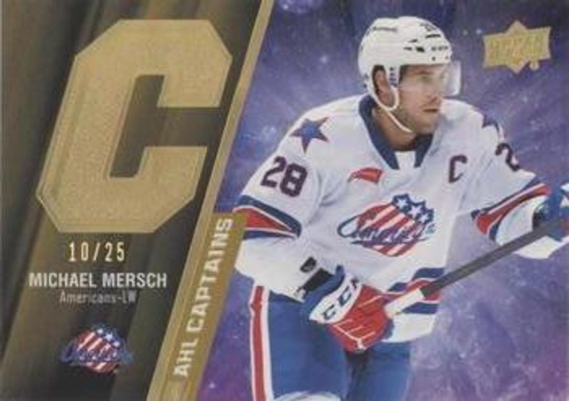 2021 Upper Deck AHL #L-2 Captains - Gold /25