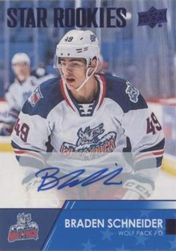 2021 Upper Deck AHL #109 Autographs