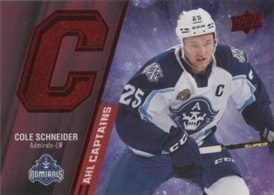 2021 Upper Deck AHL #L-12 Captains - Red