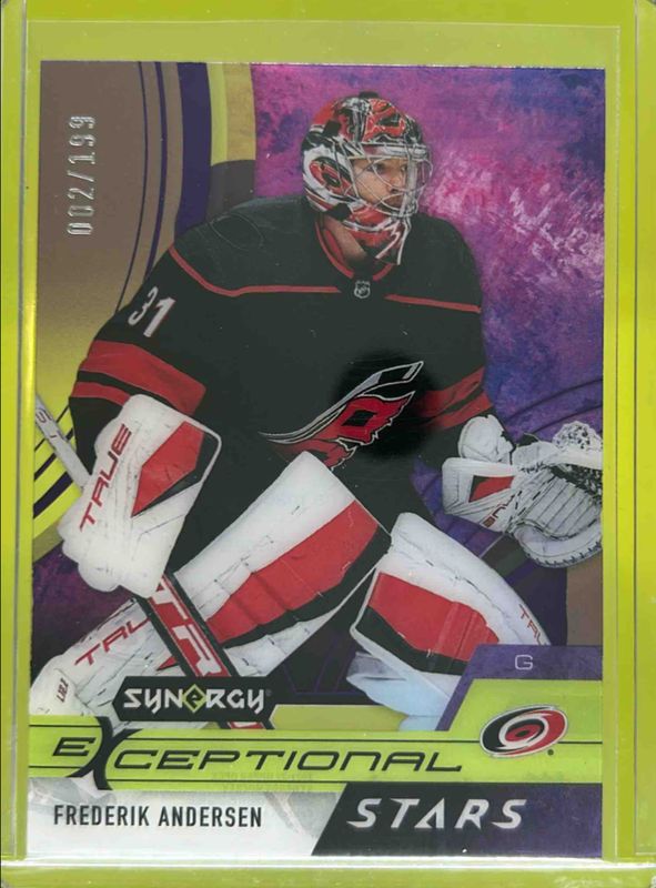 2021 Upper Deck Synergy #ES-FA Exceptional Stars - Purple /199