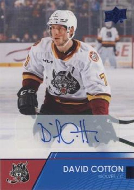 2021 Upper Deck AHL #75 Autographs