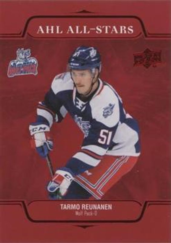 Tarmo Reunanen 2021 Upper Deck AHL #AS-3 AHL All Stars - Red Rookie RAW