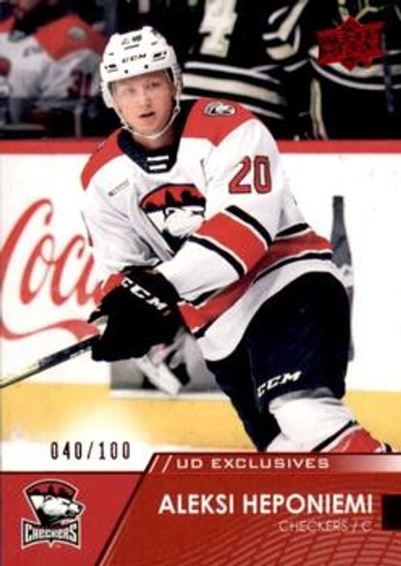 2021 Upper Deck AHL #64 Exclusives /100