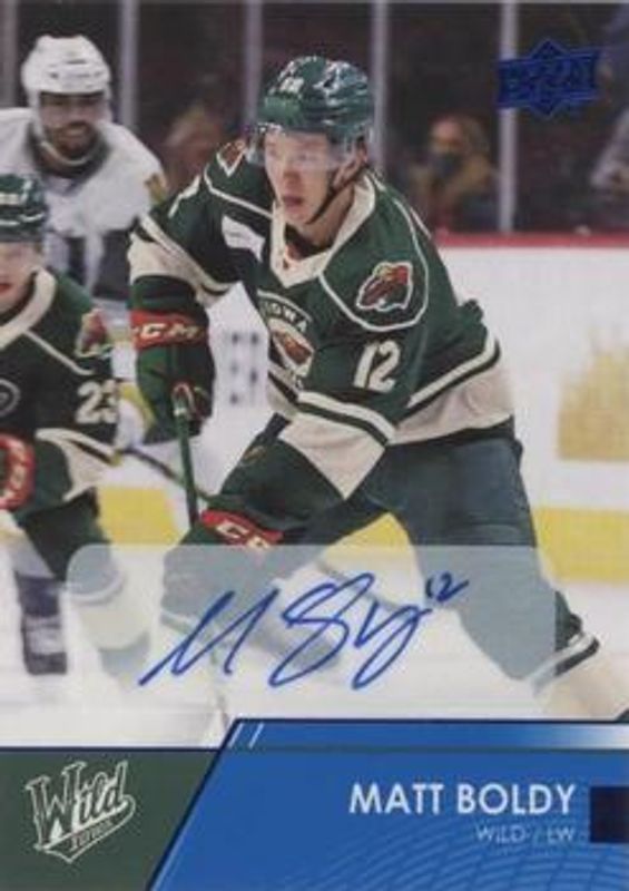 2021 Upper Deck AHL #3 Autographs