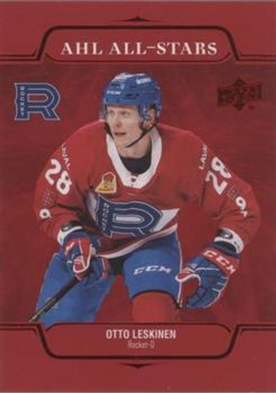 2021 Upper Deck AHL #AS-14 AHL All Stars - Red