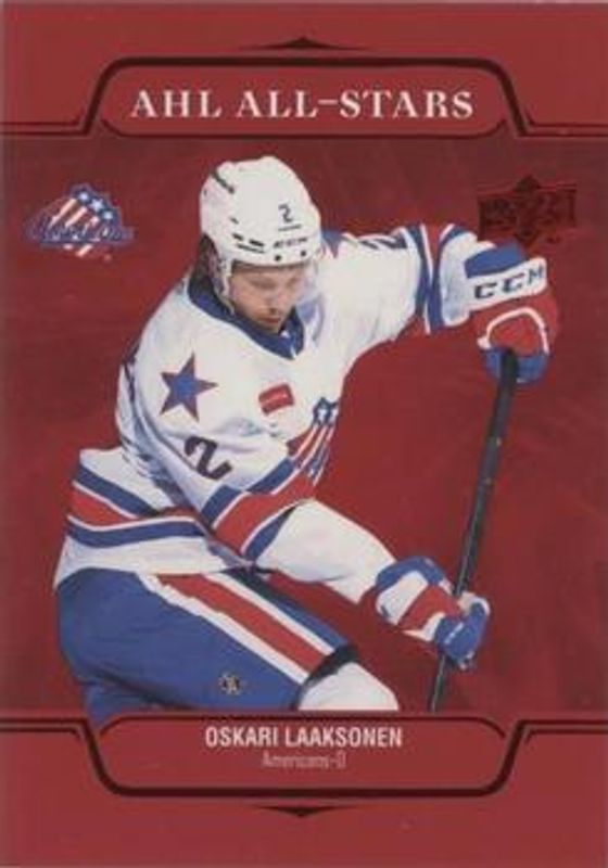 2021 Upper Deck AHL #AS-8 AHL All Stars - Red
