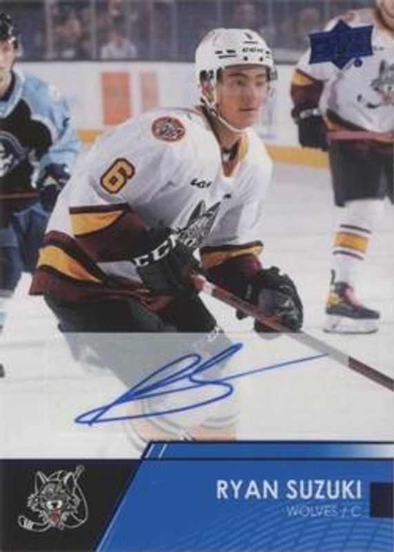 2021 Upper Deck AHL #82 Autographs
