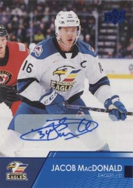 2021 Upper Deck AHL #73 Autographs