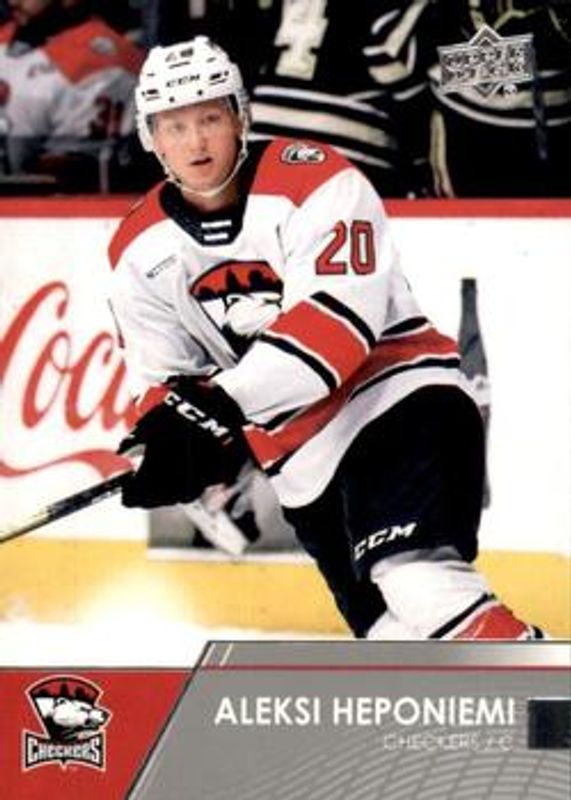 Aleksi Heponiemi 2021 Upper Deck AHL #64 Base RAW
