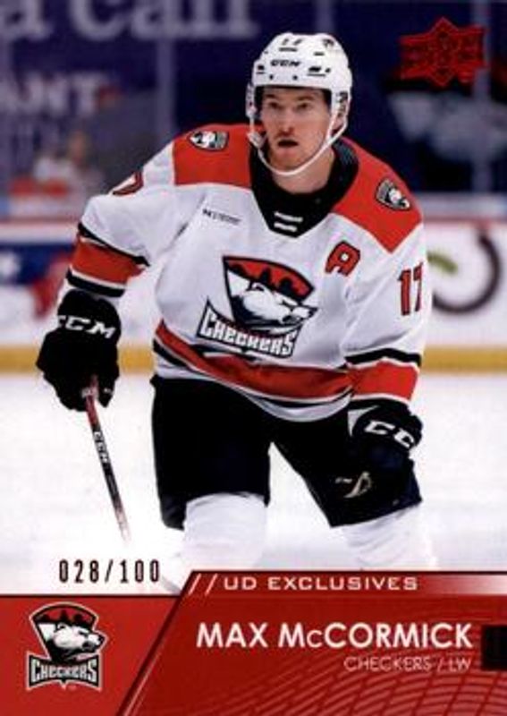 2021 Upper Deck AHL #72 Exclusives /100